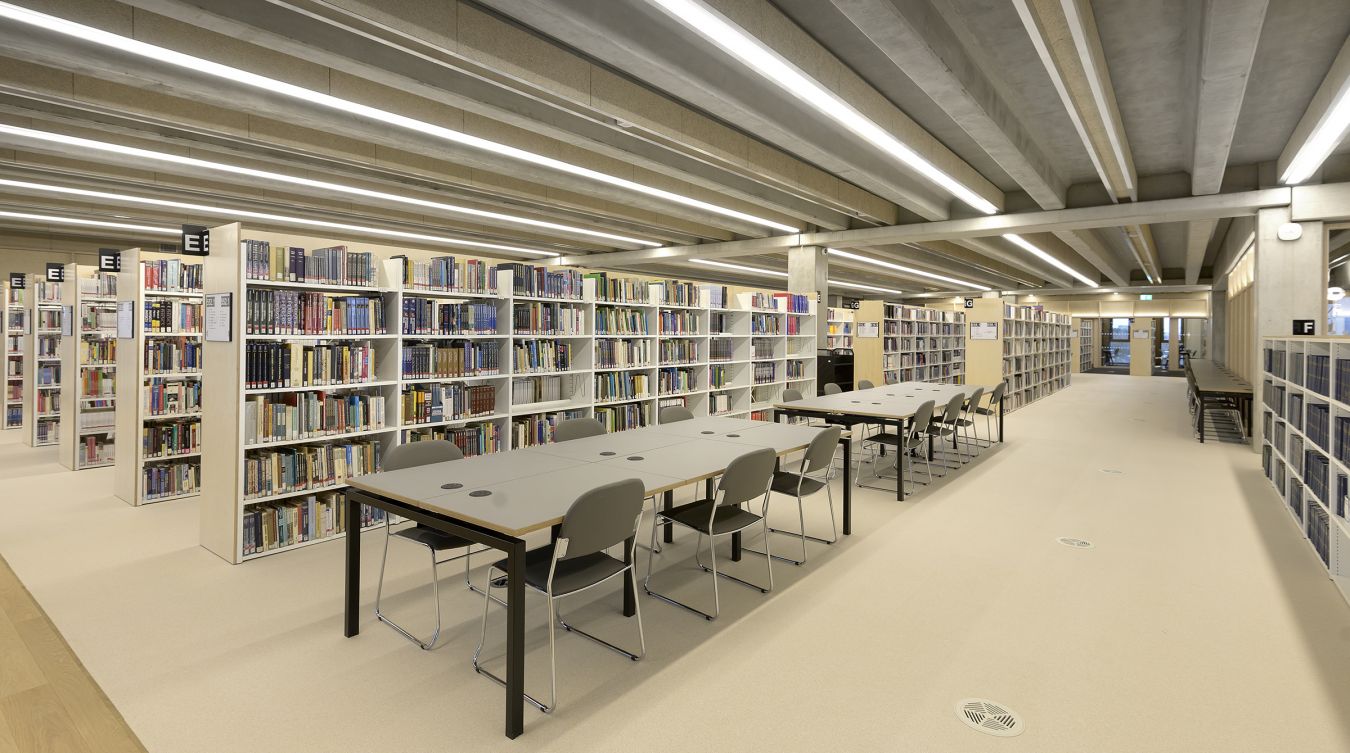 The new library space in the landmark Town House building at Penrhyn Road.