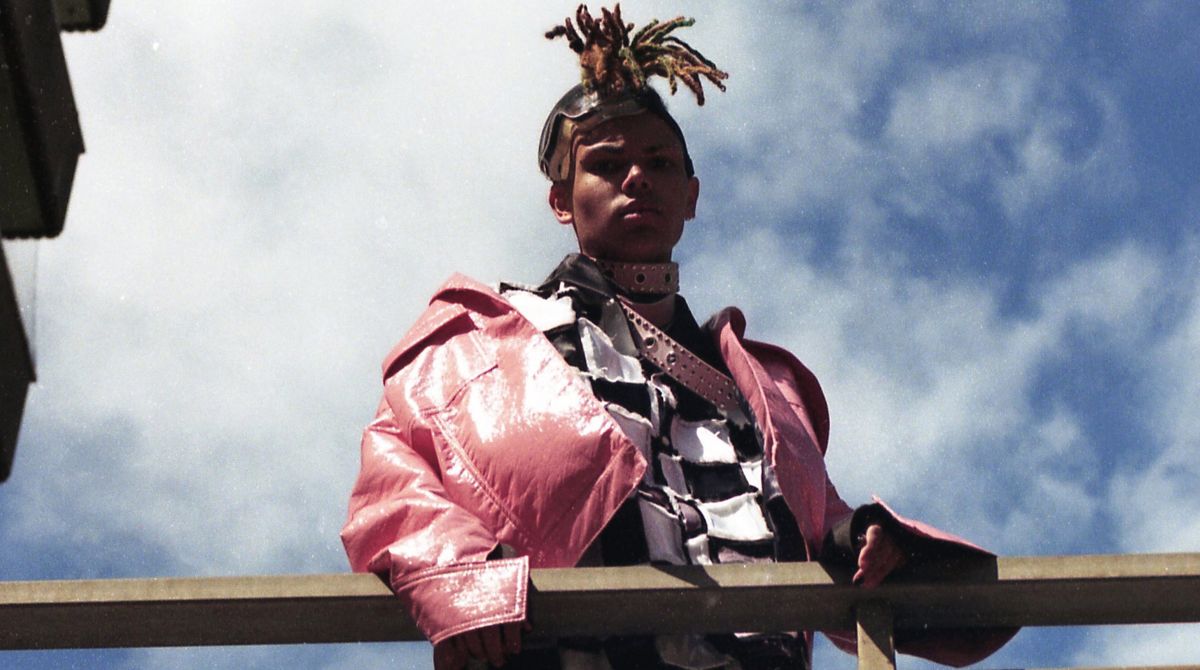 Street punk menswear by Kingston University fashion designer shines spotlight on challenges facing young jobseekers 