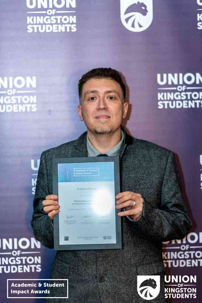 Union of Kingston Students: Academic Impact Awards 2022 - Winner: Outstanding Contribution to Learning and Teaching