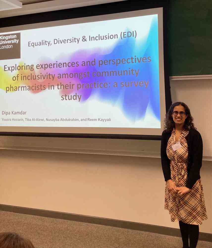 Oral Presentation at the HSRPP Conference 2024 - Exploring Inclusivity Amongst Community Pharmacists