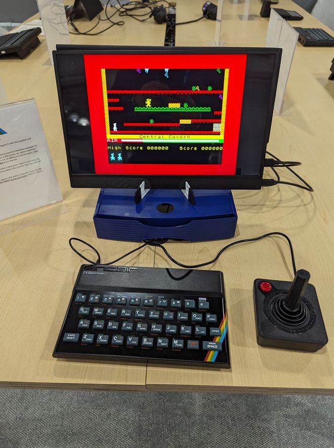 Visitors to the exhibition will be able to play classic games on retro computers such as the ZX Spectrum.