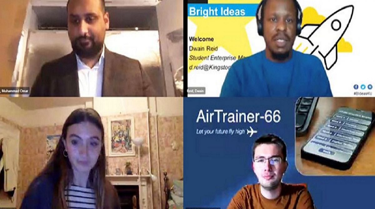 Bright Ideas moves online as Kingston University students pitch their pioneering ideas to solve real-life issues