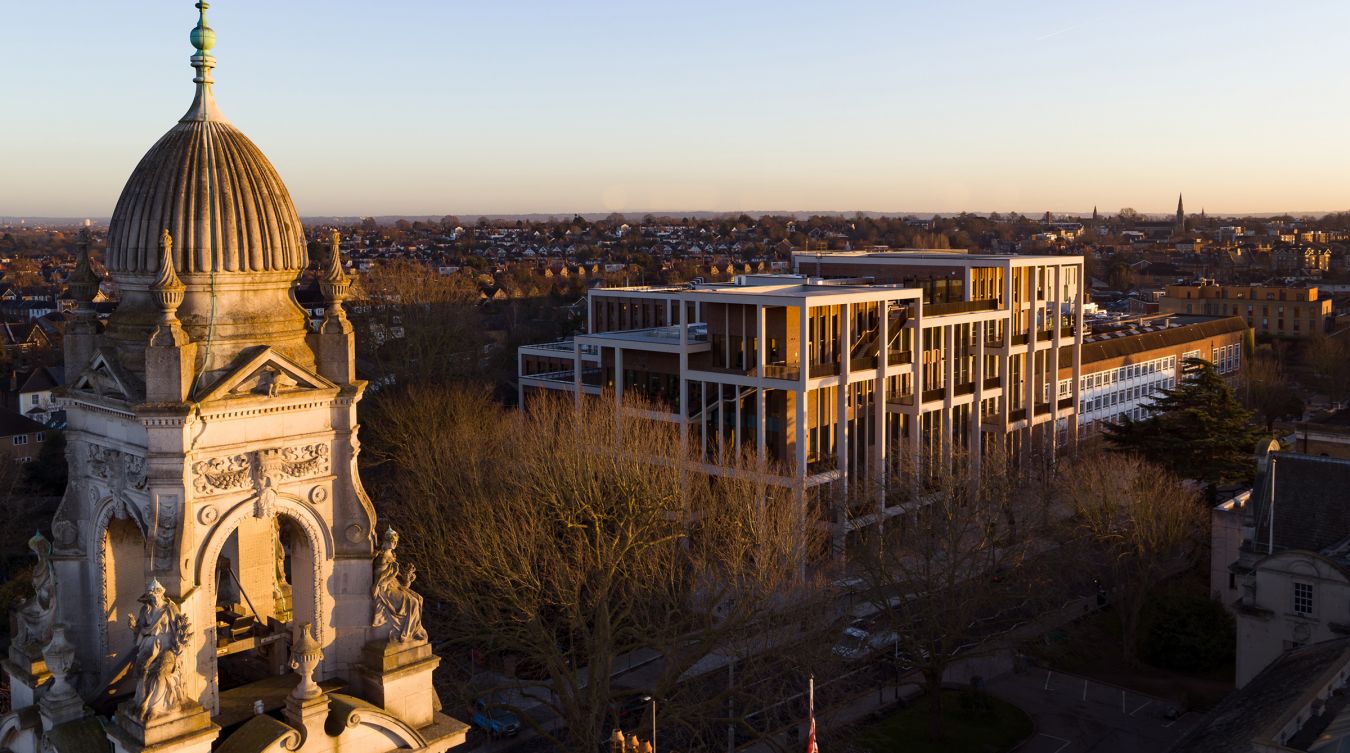 Kingston University's Town House was among the winners in this year's RIBA National Awards