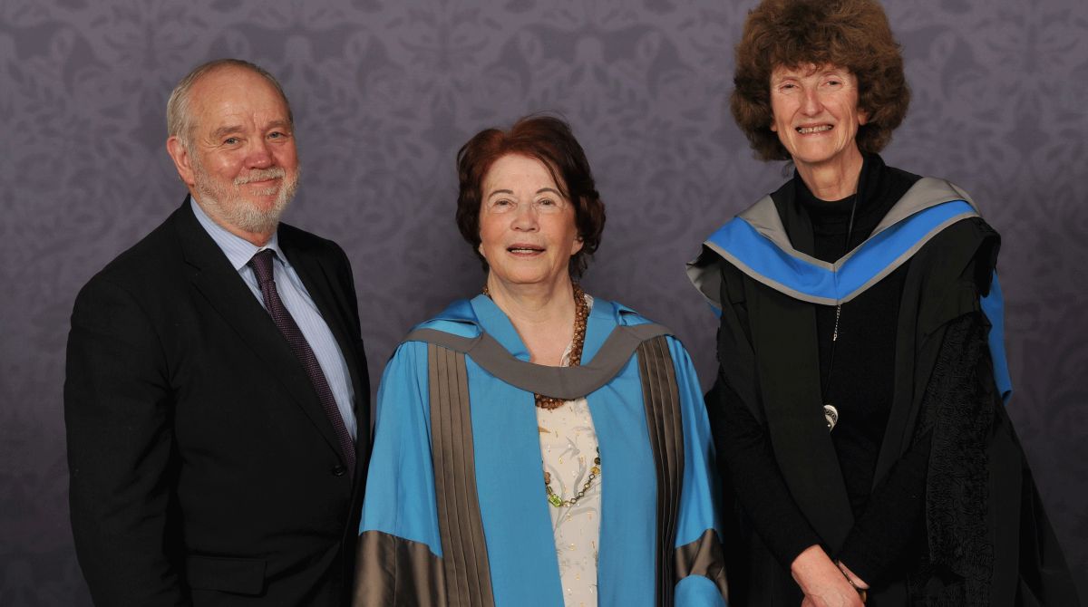 Leading social work researcher Professor Shulamit Ramon awarded honorary degree by Kingston University and St George's, University of London