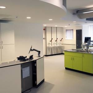 New science laboratories set to open at Kingston University as first stage of £6.8m project part-funded by Government grant nears completion 