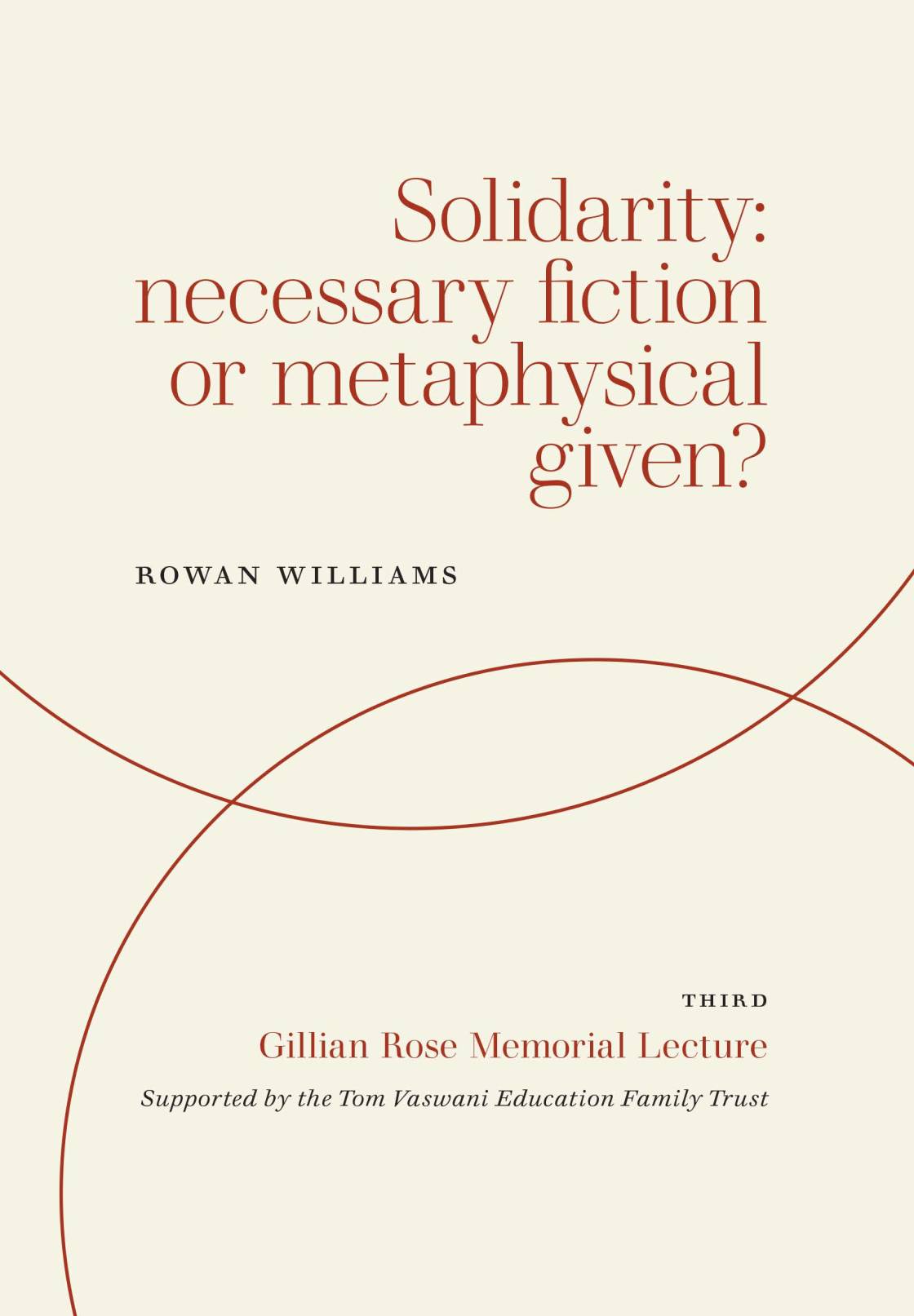Cover of Solidarity: Necessary Fiction or Metaphysical Given?