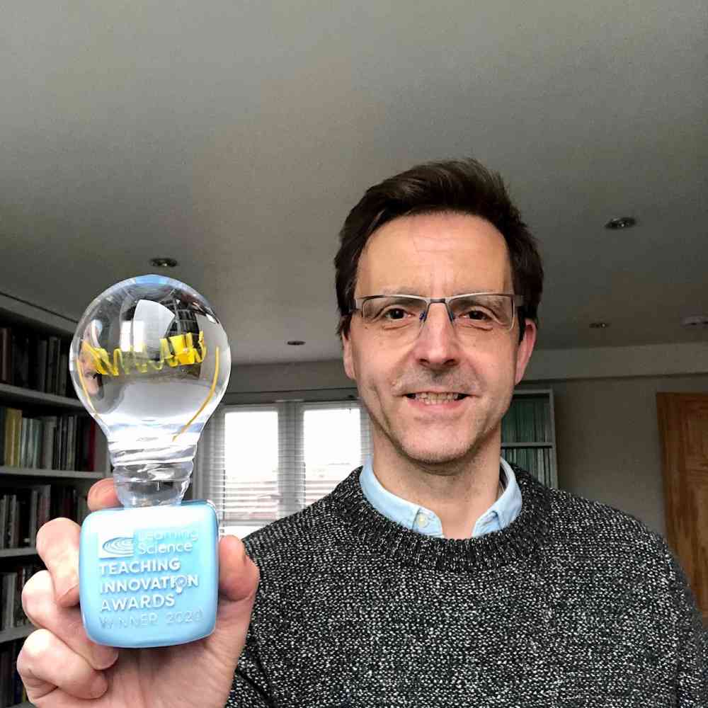 Learning Science Ltd Teaching Innovation Award winner 2020