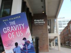 Big Read author and Kingston Universityalumnus Phil Stamper reflects on his best-selling novel The Gravity of Us 