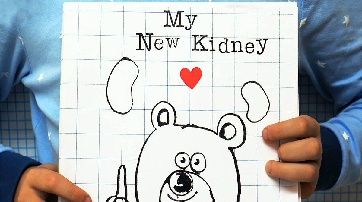 Kingston University illustration graduate hopes crowdfunding will enable roll out of project to help children undergoing kidney transplants