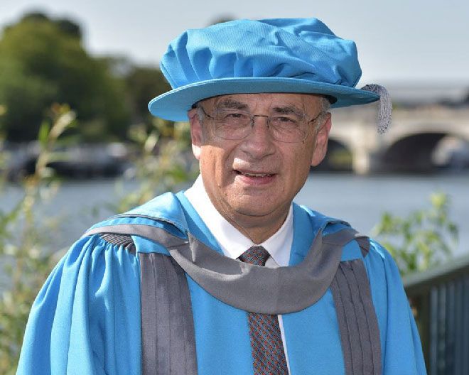 Leading judge Sir Brian Leveson was among those awarded an honorary degree by Kingston University