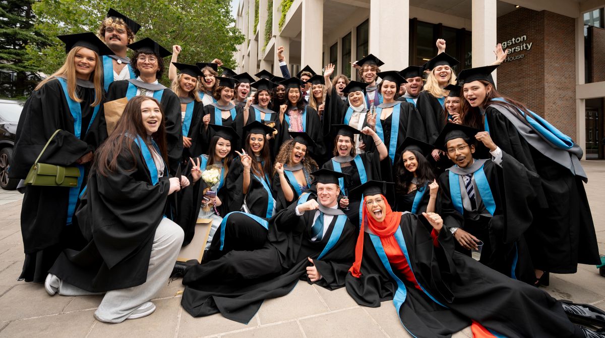 Thousands of Kingston University students to have achievements celebrated alongside industry experts during Rose Theatre graduation ceremonies