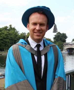 Award-winning author Matt Haig receives an Honorary Doctorate from Kingston University