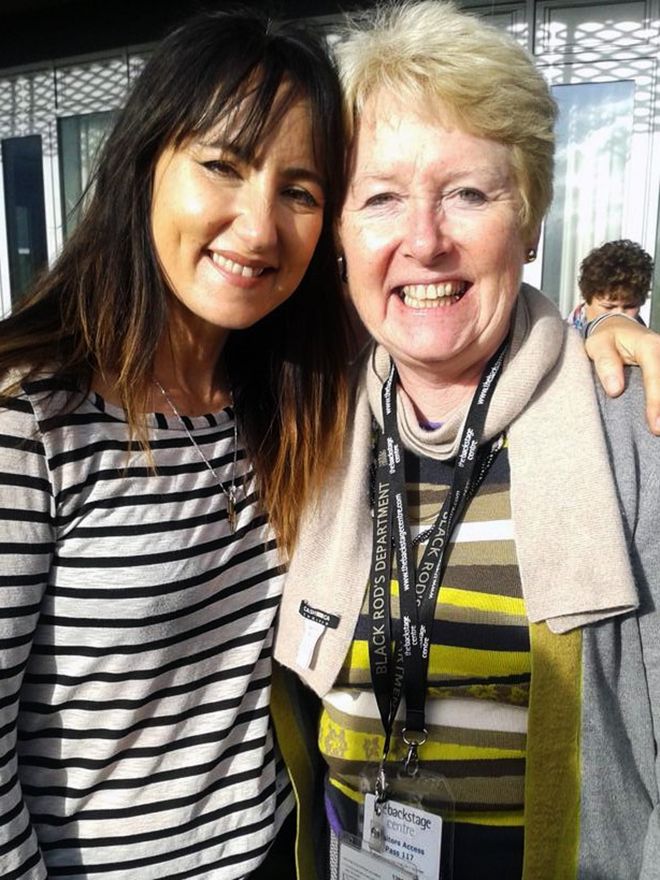 Kingston University associate professor Dr Alison Baverstock and musician and songwriter KT Tunstall 