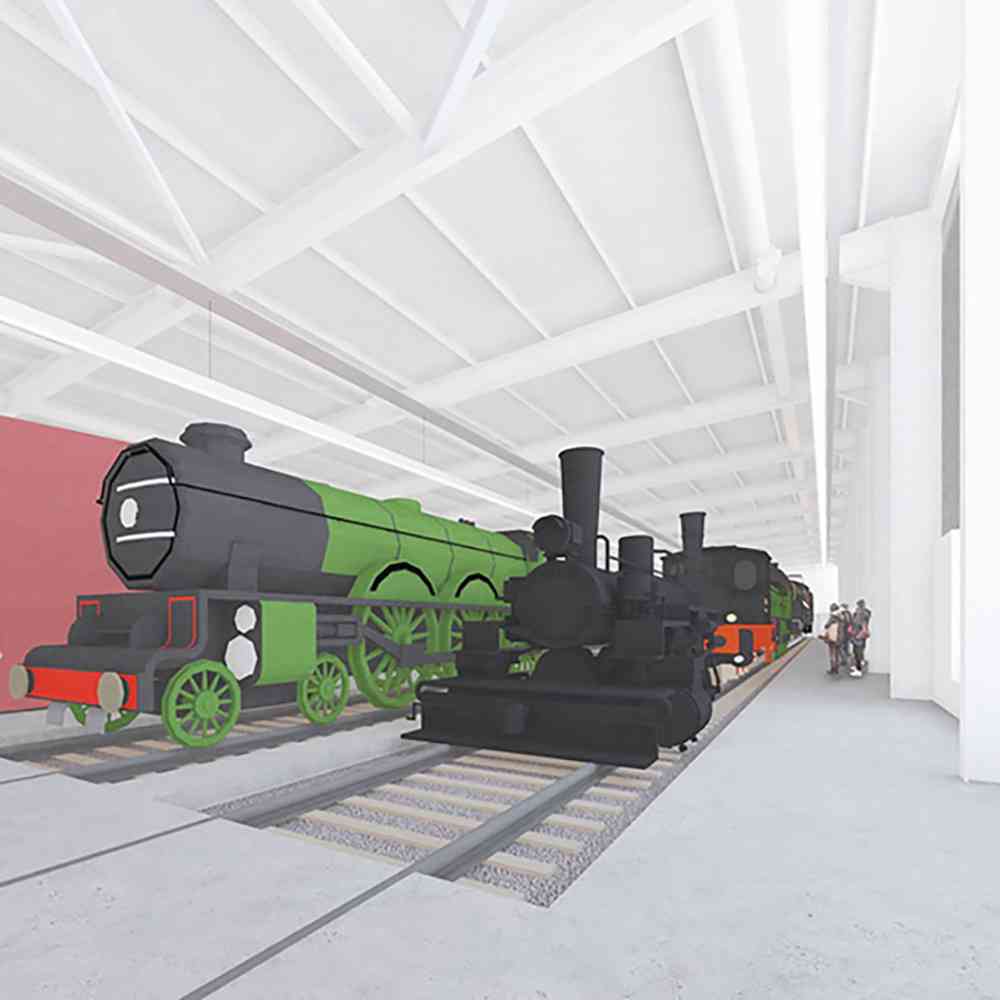 New Hall Locomotion 2023 - Open Archive storage for the National Railway Museum