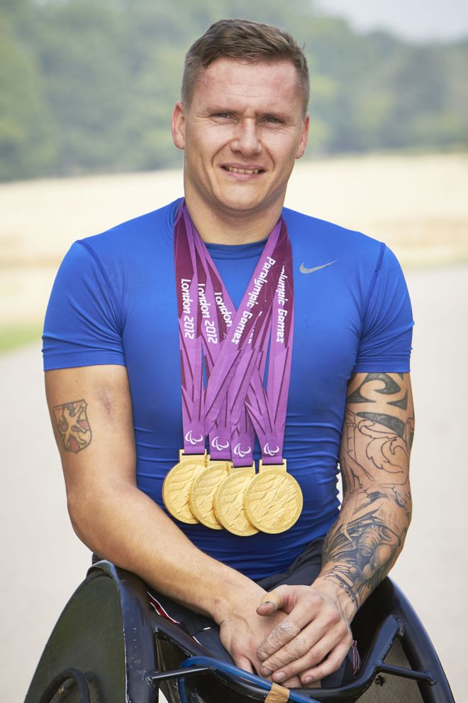 Wheelchair racer David Weir has experienced an unprecedented level of fame after being thrust into the spotlight winning four gold medals during the London 2012 Paralympics. Image: www.johnordphotography.com