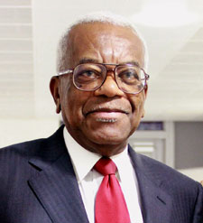 Sir Trevor McDonald inspired the potential journalists of the future at a careers event