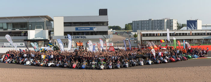 The Formula Student competition at Silverstone featured teams from around the globe. Image courtesy of the Institution of Mechanical Engineers.