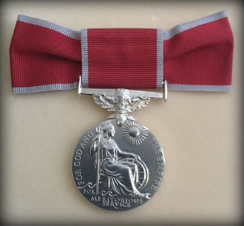 The British Empire Medal was revived last year to coincide with the Queen's Diamond Jubilee.