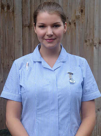 BSc Nursing student Ella Nicklin snapped up one of the final few places on her course through Clearing in 2013..