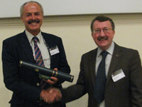 We are also pleased to congratulate Bob Thomas (Geology BSc(Hons), 1973) who received the Coke Medal