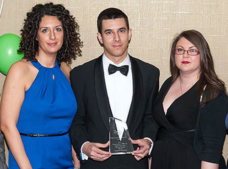 The University's careers and employability team was awarded Best Preparation for Work Strategy at the Association of Graduate Recruiters' Development Awards.
