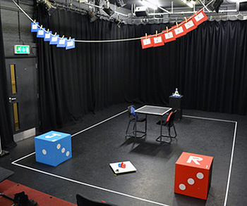 The stage set of IYAF 2014 play GAME