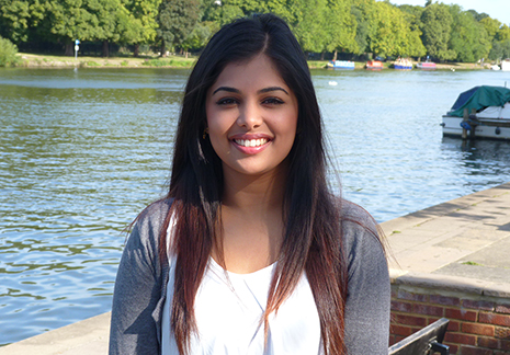 Renisha Robin, 19, is the first person in her family to attend university