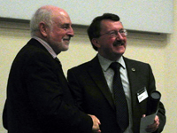 Professor Dick Moody awarded the Geological Society's Distinguished Service Award 2013