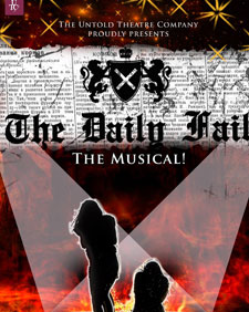 Poster for the Daily Fail's current run at Waterloo East theatre