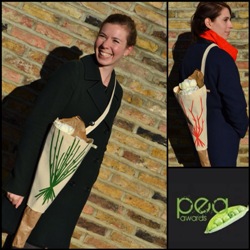 The prize-winning Pozzy flower carrier