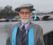 David Lindsley has been made an honorary fellow of Kingston University.