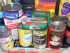 More families are relying on food banks as increasing numbers of people are affected by the current economic problems.