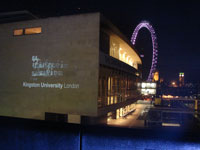 Kingston University animation students brought the South Bank alive, inside and out
