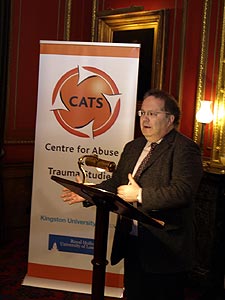 John Carr, Chair of the Childrenâ€™s Charities Coalition on Internet Safety, spoke at the official launch of the centre.