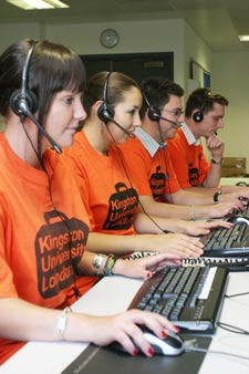 Kingston Universityâ€™s Clearing hotline is expected to take thousands of calls.
