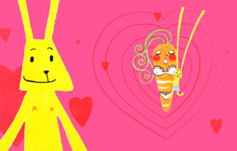 The colourful animation feautured snippets of interviews from people depicted as rabbits.
