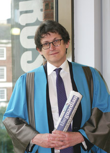 Guardian Editor Alan Rusbridger believes universities have an important role to play in debating and shaping the future of news.