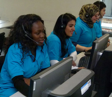 Kingston University's Clearing hotline operators have been hard at work since A-level results were released.