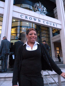 Forensics student Carina Pellius says taking the stand at Kingston Crown Court gave her essential real-life experience.