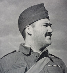 Eric Kennington in his Home Guards' uniform, 1941.