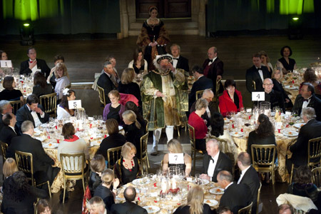 Delegates at the two-day national conference enjoyed a gala dinner presided over by a Henry VIII lookalike.