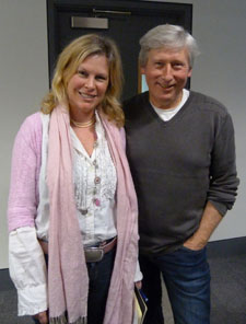 MA creative writing student Susan Saville said it was great to have the opportunity to meet the Hollywood producer.
