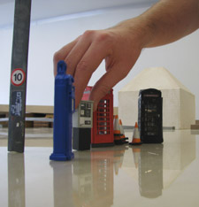 Kingston's architecture students have created miniature street furniture.