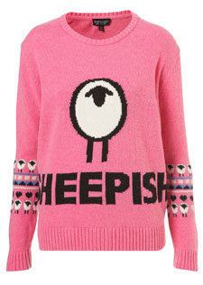 The Sheepish design was also snapped up by Topshop.