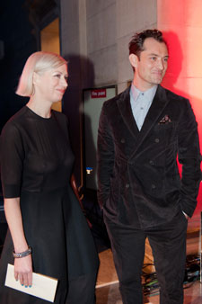 Actor Jude Law presented the Turner Prize to Elizabeth Price. Image: Lucy Dawkins Tate Photography