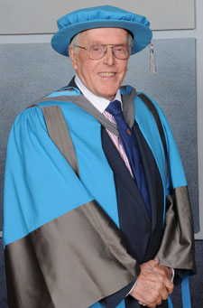 Lord Rix was named an Honorary Doctor of Letters in recognition of his services to theatre and disability rights.