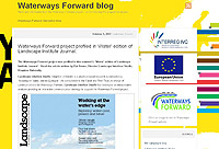 The Waterways Forward poster