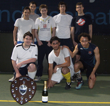 winners of the spring 2011 five-a-side football league